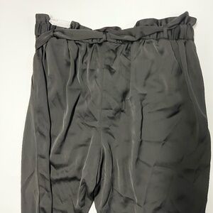 Lane Bryant Black Tie-Waist Pants | Size 18 | Flowy & Dressy